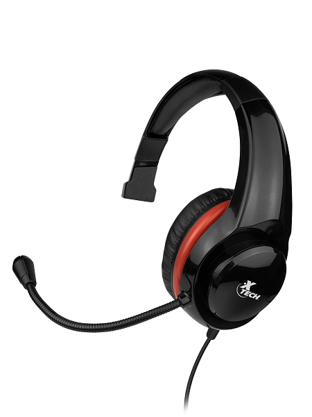 Xtech - XTH-520RD - Headset - Para Computer / Para Game console - Wired - Mono chat gaming
