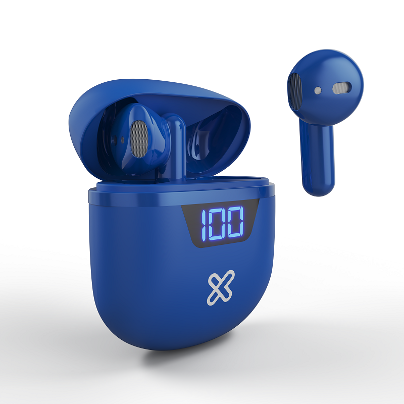 Klip Xtreme - KTE-006BL - True wireless earphones - Para Home audio / Para Portable electronics / Para Tablet / Para Cellular phone - Wireless - Azul