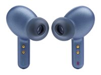 JBL LIVE PRO 2 - Auriculares inalámbricos con micro - auriculares de oído - Bluetooth - cancelación de sonido activo - azul