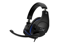 HyperX Cloud Stinger - Gaming - auricular - tamaño completo - cableado - conector de 3,5 mm - negro, azul - para Sony PlayStation 4, 5