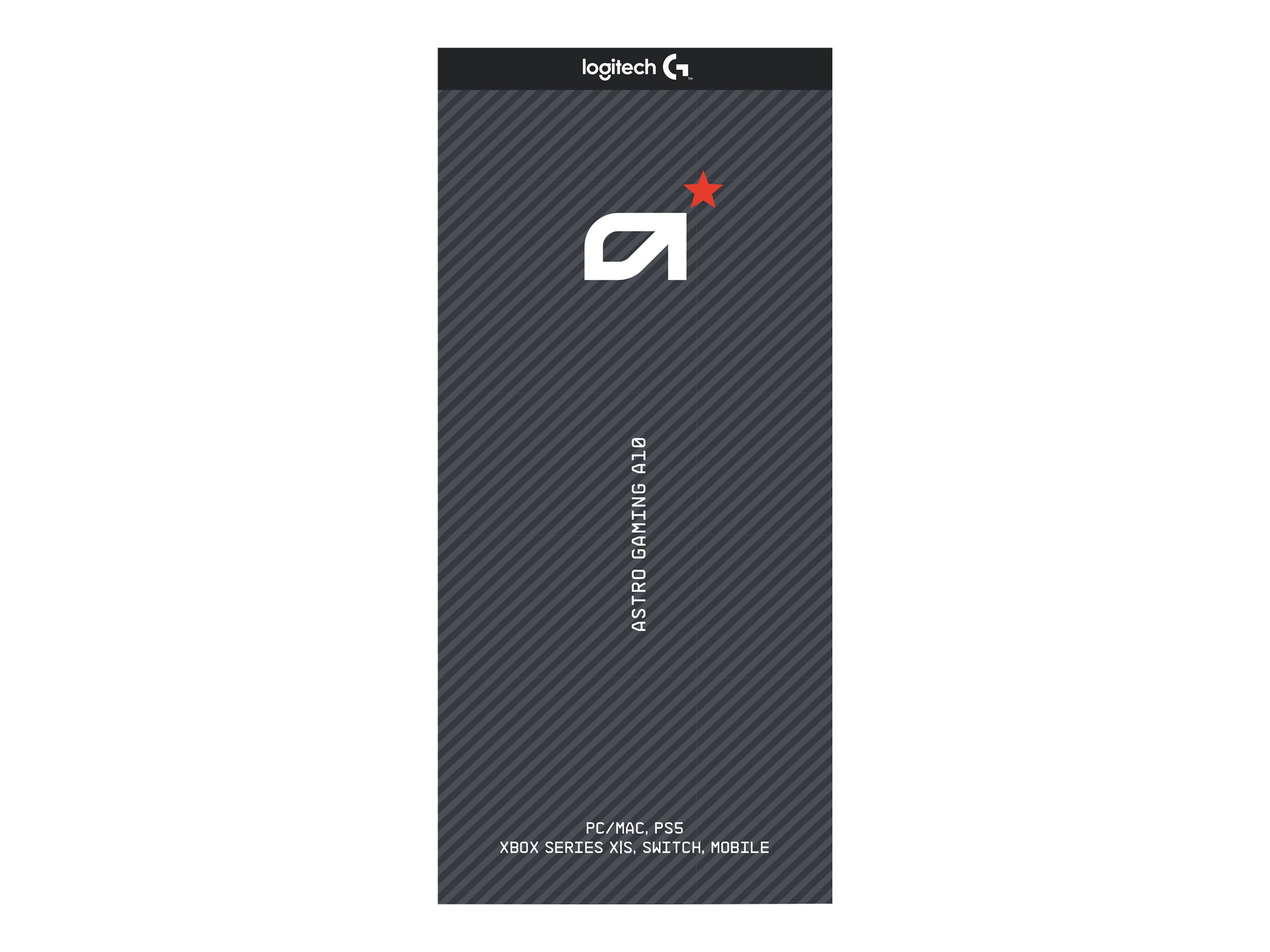 ASTRO Gaming A10 Gen 2 - Auricular - tamaño completo - cableado - gris