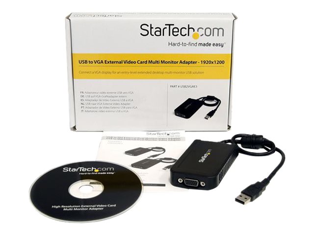 StarTech.com Adaptador Gráfico Externo Multi Monitor USB 3.0 a