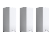 Linksys Atlas 6 - Sistema Wi-Fi (3 enrutadores) - malla - GigE - 802.11a/b/g/n/ac/ax