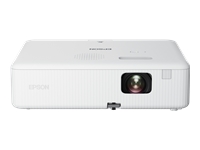 Epson EpiqVision Flex CO-W01 - Proyector 3LCD - portátil - 3000 lúmenes (blanco) - 3000 lúmenes (color) - WXGA (1280 x 800) - 16:10 - 720p - con 1 year Epson Extra Care Home Service