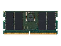Kingston - DDR5 - módulo - 16 GB - SO DIMM de 262 contactos - 4800 MHz / PC5-38400 - CL40 - 1.1 V - sin búfer - no ECC - para Dell Inspiron 14, 16; Precision 34XX, 7770; Vostro 7620; Lenovo ThinkPad P15v Gen 3