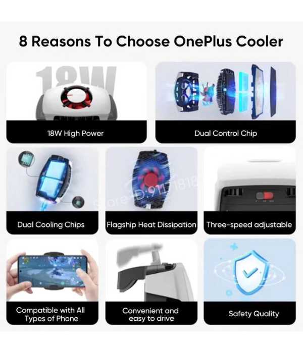 OnePlus ventilador de refrigeración para teléfono móvil 18W_Blanco_CENTRALCOM (4)