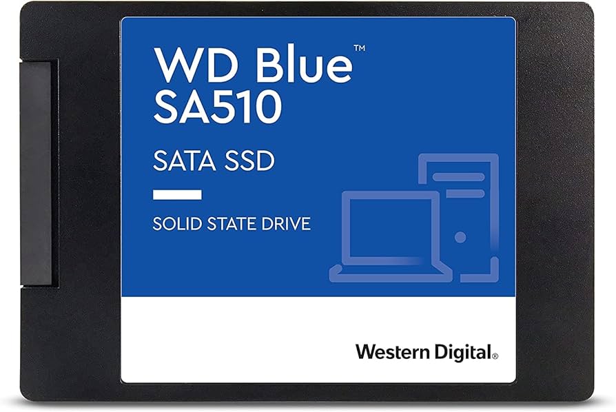 WD Blue SA510 WDS500G3B0A - SSD - 500 GB - interno - 2.5" - SATA 6Gb/s - azul