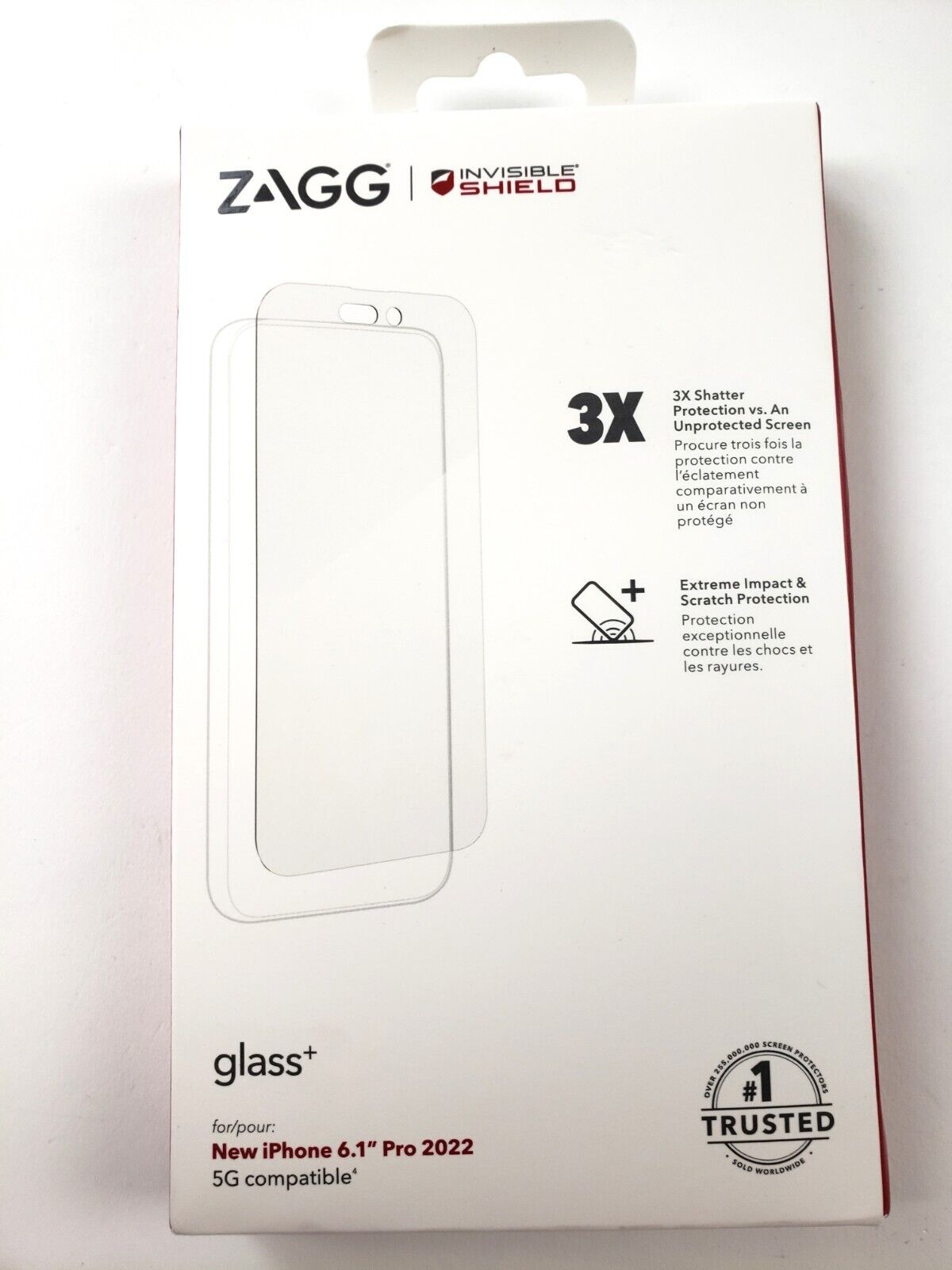 Zagg Screen protector ISOD FM Clear Pro 4